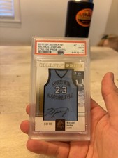 2011 SP AUTHENTICMICHAEL JORDANCOLLEGE PRIDE AUTO.