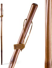 Brazos Rustic Wood Walking Stick, Bamboo, Traditional Style Handle, for Men ...