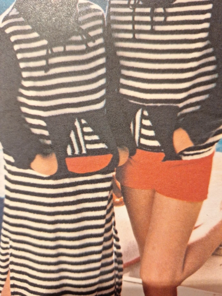 Little Vogue Sewing Pattern 1433 Child's Cover-up Swimsuit Hat Towel Sz. 5 Uncut - Image 4 of 4