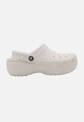 Crocs Classic Platform Clog Damenschuhe Pantolette Weiß 38 - 39 206750-100