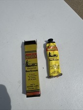 Vintage 1940’s Gunslick Gun Grease Box And Tube