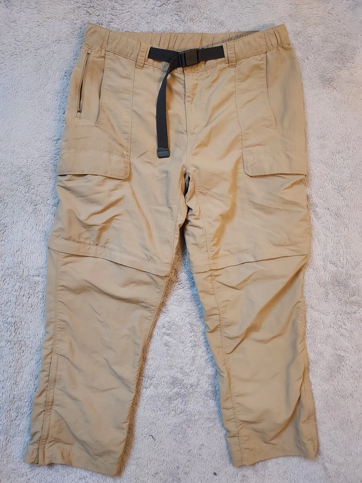 North Face Pants Mens Extra Large Paramount Peak Convertible Belted Hiking Cargo