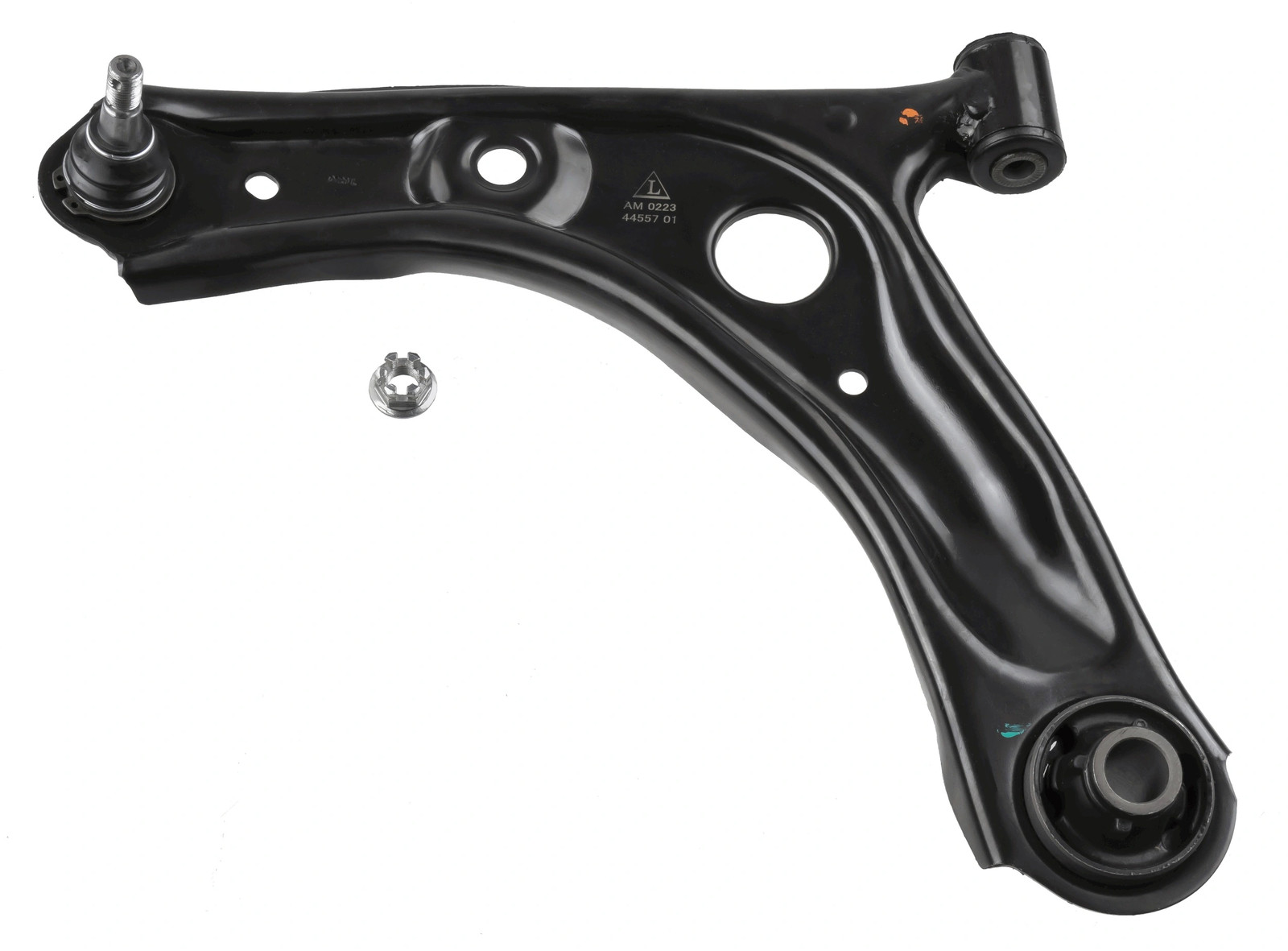 Lemförder 44557 01 bras de liaison de suspension de roue arrière en acier forgé pour berline