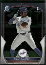 2023 Bowman Draft #BDC-181 Dylan Campbell Chrome
