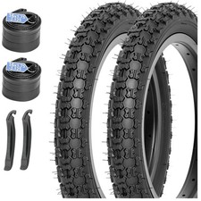 Kids Bike Tire Set: 16x2.125 Inch Replacement Tires Tubes