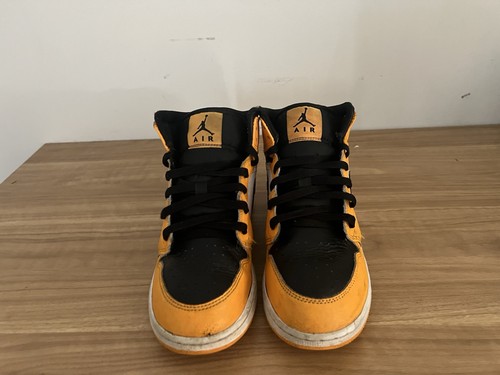 Jordan 1 Mid Reverse Yellow Toe Herrengröße 7 - Bild 2 von 5