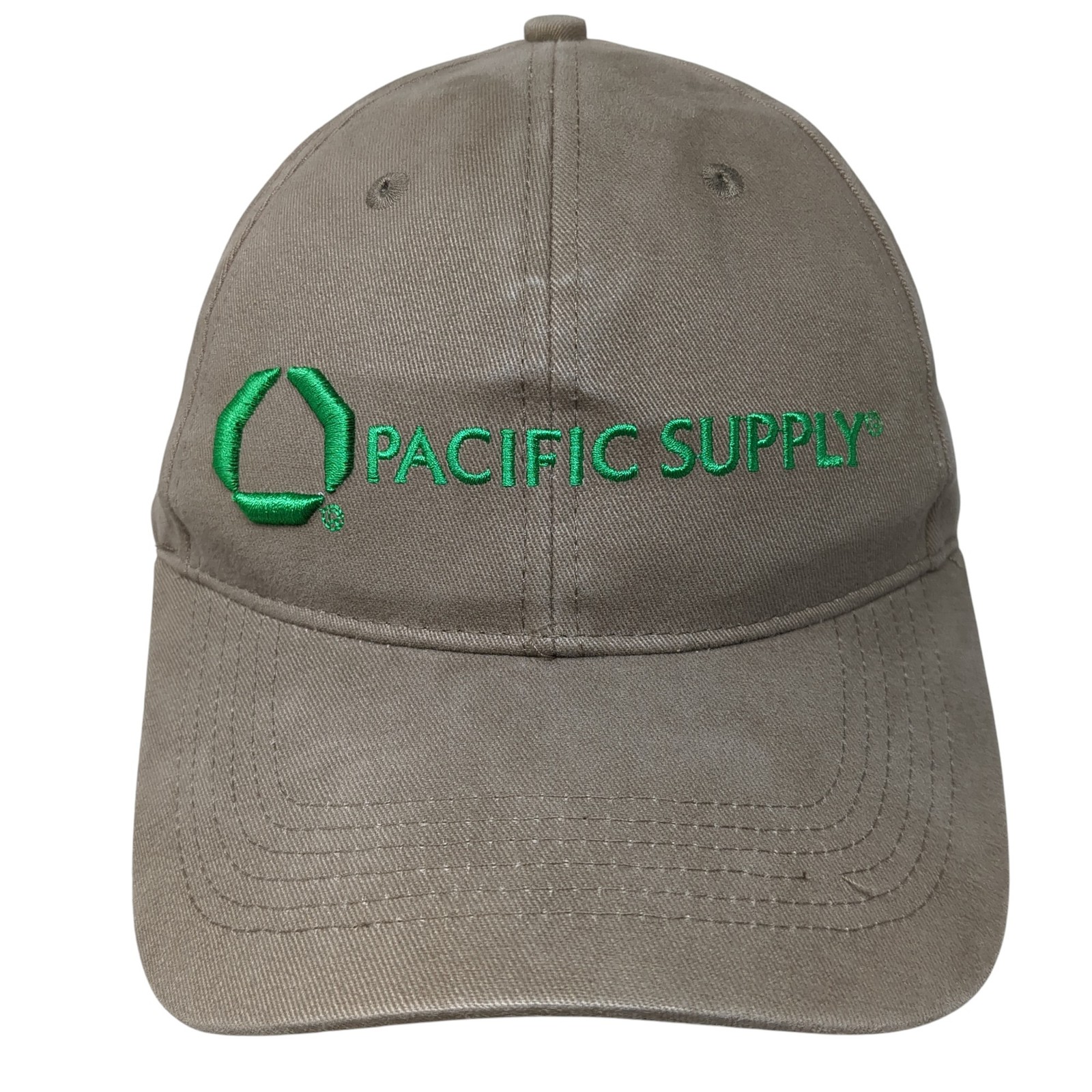 Pacific Supply CertainTeed Strapback Hat Brown On… - image 1