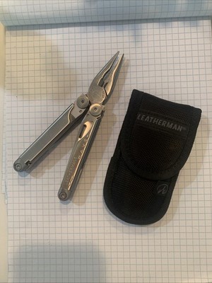 2000 Leatherman Wave Multi-Tool Knife With Sheath Very Clean 0200 Date Code
