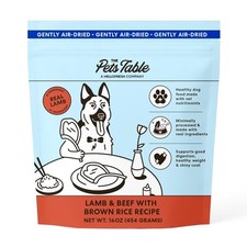 Dog Food Lamb Beef Brown Rice Air Dried 1 Lb Bag Natural Healthy