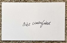 Bill Wakefield signed card - 1964 Mets