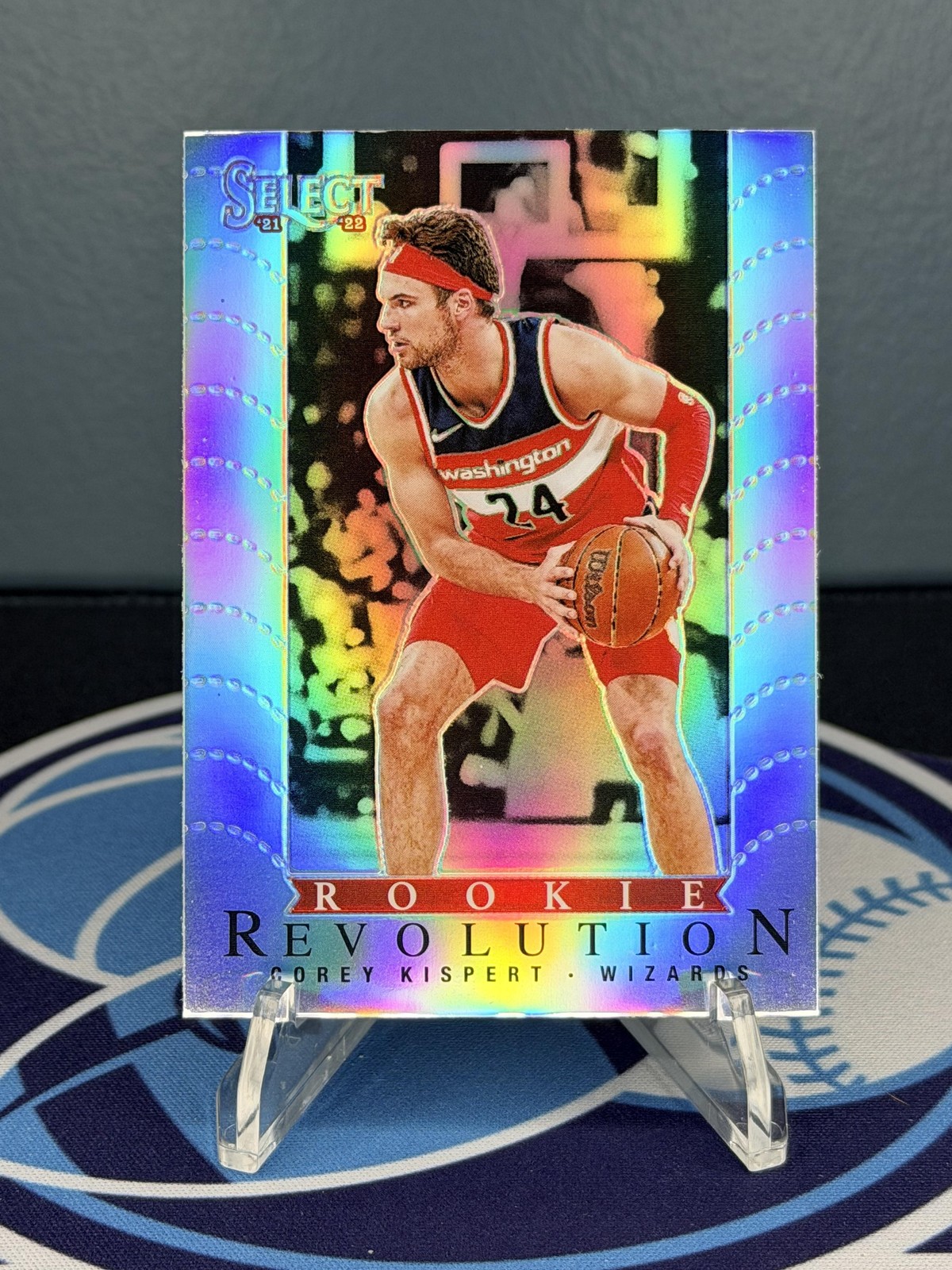 2021-22 Select Rookie Revolution Silver Prizm #30 Corey Kispert - Wizards