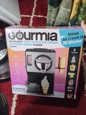 Gourmia 2 Quart Automatic Soft Serve Ice Cream & Frozen Drink Maker - Free Ship