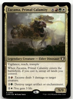 Zacama, Primal Calamity #365 (NM) Commander Masters CMM Magic MTG