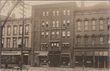 Holland House Rutland VT Restaurant Trolley Insurance 1900s RPPC Photo Postcard