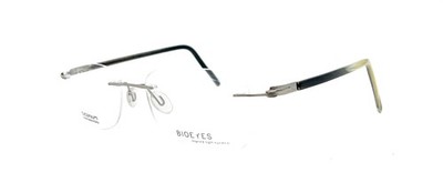 NEW BIOEYES X9 COL.330 GRAY GREEN AUTHENTIC EYEGLASSES 53-17-140