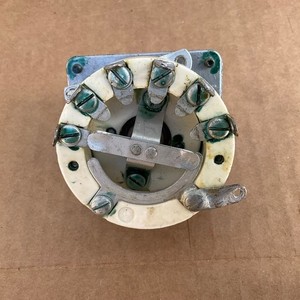 VTG General Electric GE 6 Position Power Rotary Switch Ham Radio Military 746460