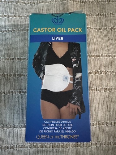 Queen of The Thrones Original Castor Oil Pack Liver Compress