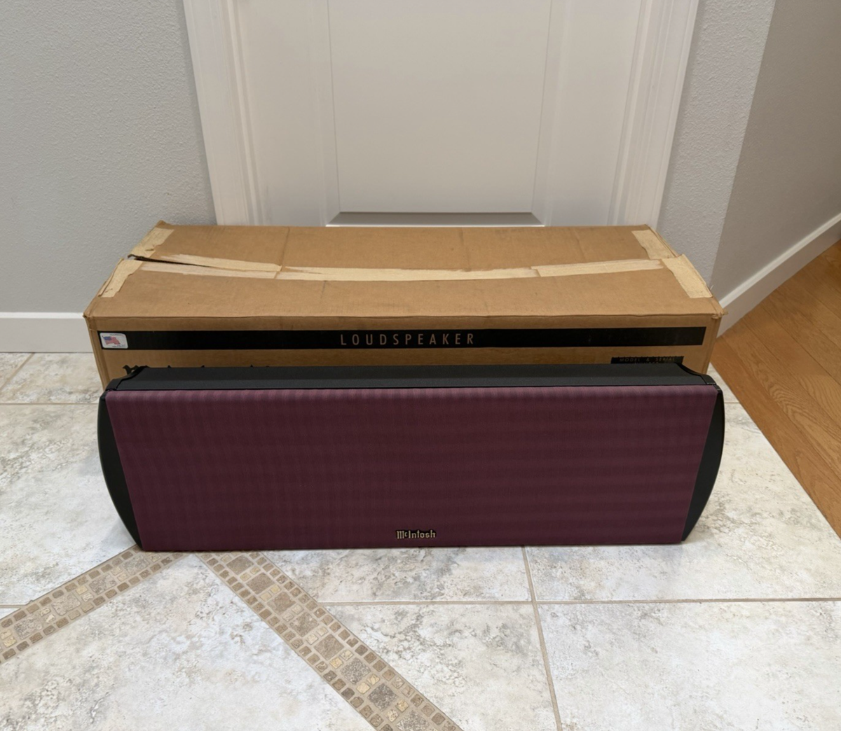 RARE McIntosh XCS350 Center Channel Speaker Audiophile w/ Original
