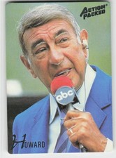 1994 Action Packed Monday Night Football #68 Howard Cosell FOOTBALL ABC