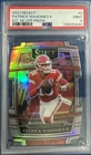 2021 Panini Select Patrick Mahomes II #2 Silver Prizm Die-Cut PSA 9 Chiefs