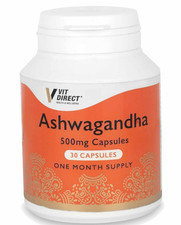 Ashwagandha 500mg 30 Capsules 1 Month Supply Daily Supplement