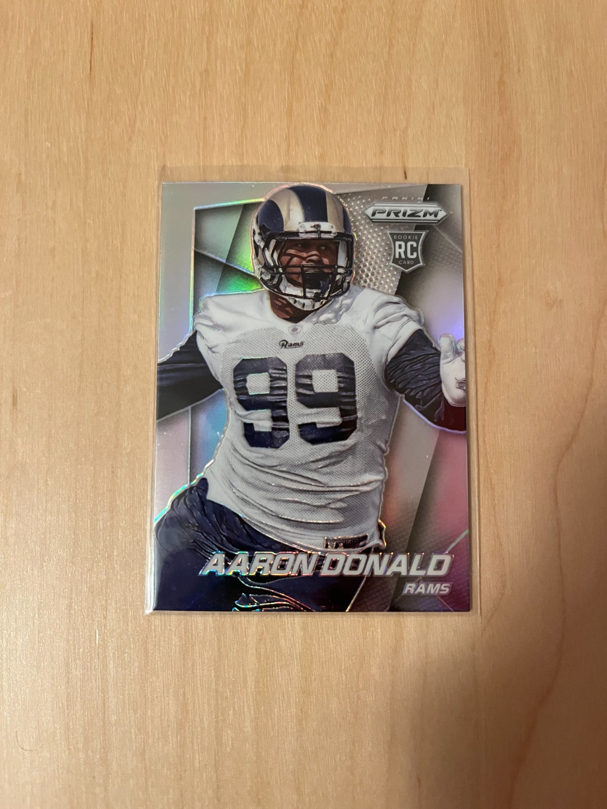 Aaron Donald 2014 Panini Prizm Silver Prizm Rookie Card RC #228 LA Rams