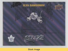 2024-25 Upper Deck MVP Above the Crease Ilya Samsonov #AC-6 READ 1t2w