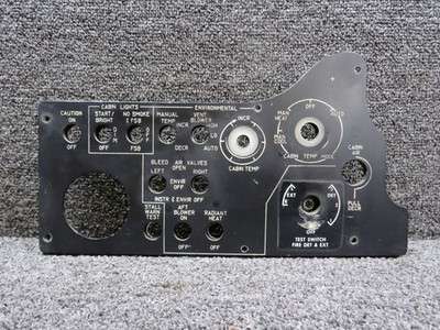 101-320240-1 Beech King Air 200 Inboard Edge-Lighted Panel Assembly RH
