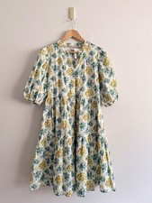 Paul & Joe x Uniqlo floral print tiered dress Women’s Sz M