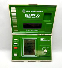Vintage Bandai Hikyo Amazon 1982 LCD Solar Power Handheld Game Japan Retro WORKS image
