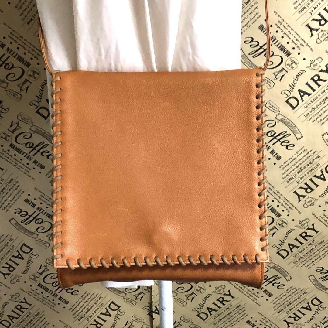 Saint Laurent YSL Leather Shoulder Bag Business Luxury Women Used