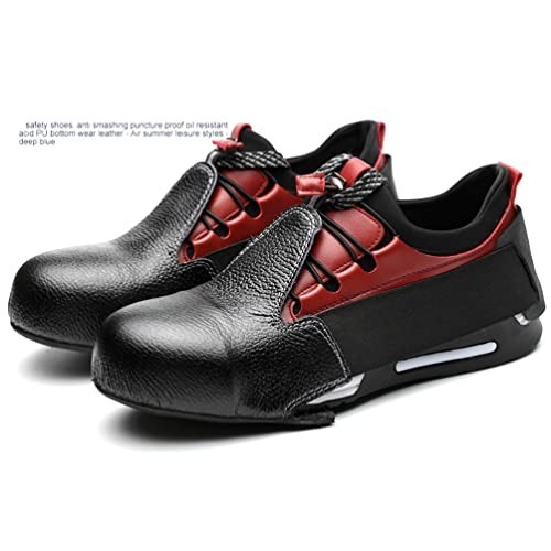2pcs Stretch Leather Shoe Covers - Steel Toe Protectors for Men & Women, Waterpr image 8