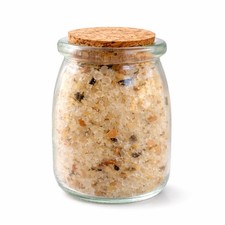 Whispering Woods Bath Salts  Luxury Herbal Soaking Salts  Bergamot Tea Sandalw