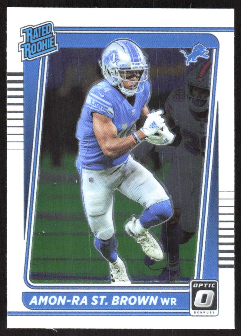2369K 2021 Donruss Optic #228 Amon-Ra St. Brown