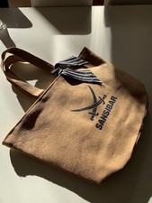 SANSIBAR Sylt Strandtasche Damen  Shopper Bag Bastoptik Braun NEU