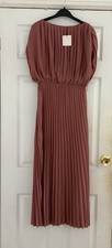 Zara Party pleated  Dress small/ New With Tag