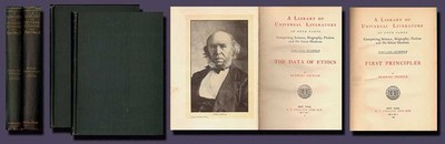 2 HERBERT SPENCER-Data of Ethics/First Principles/Evolution/Darwinism/1901/HB/VG