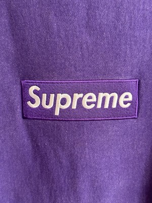 Supreme 2006 Purple Box Logo Crewneck | eBay