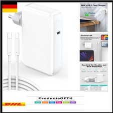 USB C Ladegerät 96W MacBook Pro 15 13 Zoll Kompatibel