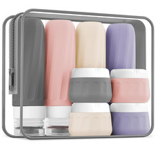Travel Bottles for Toiletries 8 Pack, Travel Size Toiletries, Tsa Approved Trave