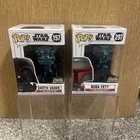 Funko Pop! Star Wars Boba Fett Darth Vader Blue/Chrome 297 157 Celebrations