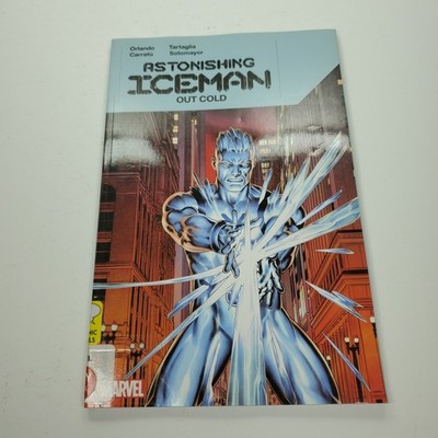 Astonishing Iceman Out Cold Marvel 2024 TPB Graphic Novel
