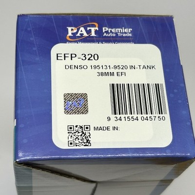 265 LPH In tank high pressure Universal fuel pump Genuine Denso
