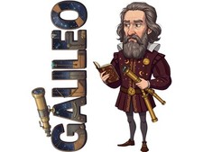 Galileo Sticker and Magnet   the Starry Messenger Scikins    Pioneering Astronom
