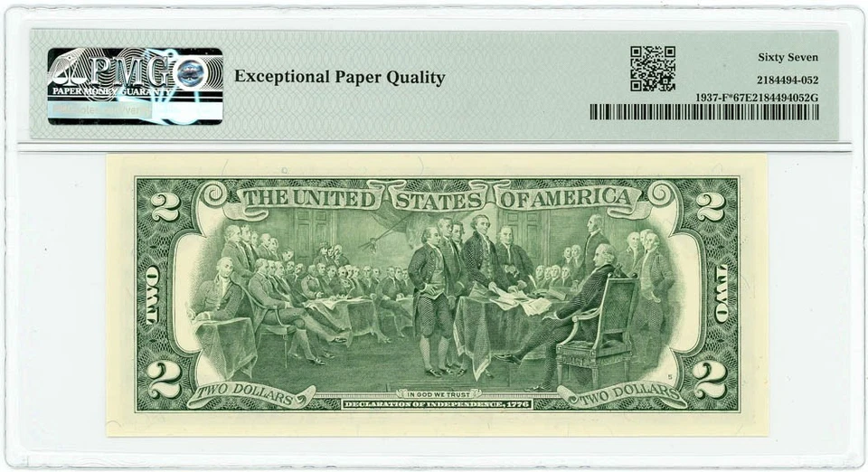 FR.1937-F* $2 2003 FRN Atlanta Superb Gem Unc 67 EPQ PMG 950222-5 - Image 2 of 3