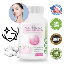 L-Glutathione Skin Whitening Capsules Natural Anti Aging Supplement for Beauty