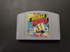 Bomberman Hero Nintendo 64 N64 Authentic Tested Worn Box