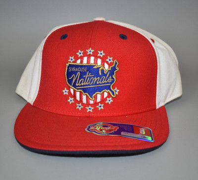 Syracuse Nationals Reebok ABA NBA D'funkd Hardwood Fitted Cap Hat - Size: 8