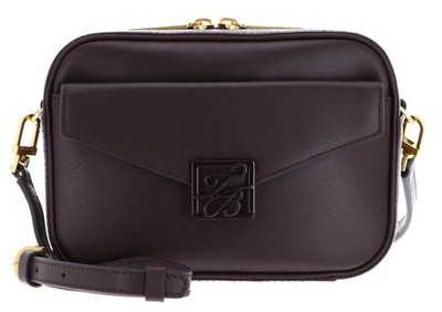 Ted Baker Anihli TB Detail Leather Camera Bag Umhängetasche Wine Neu