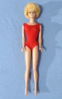 Vintage Barbie Doll -Vintage Blonde Bubblecut Barbie Doll